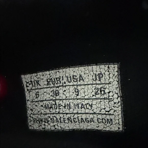 Balenciaga Black and White Sock Sneakers with Yellow Detail - Picture 7 of 8